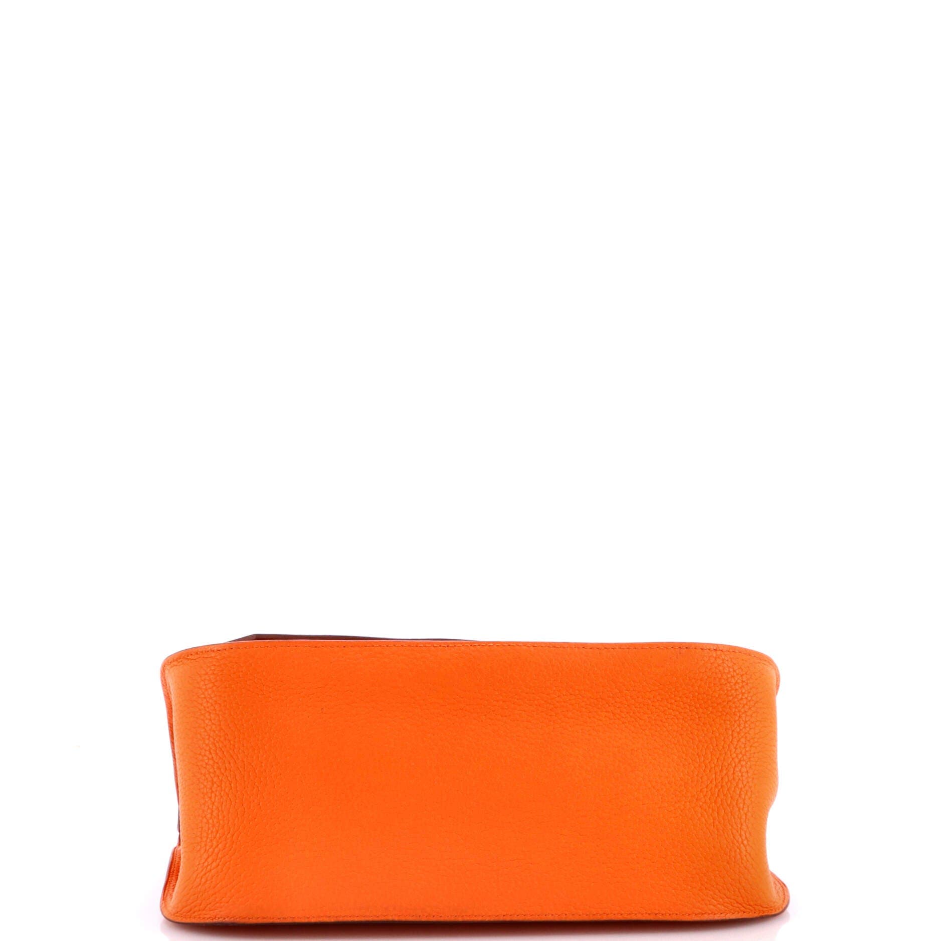 Pre-Owned Hermes Jypsiere Bag Clemence 28, Alternate, color, Orange H