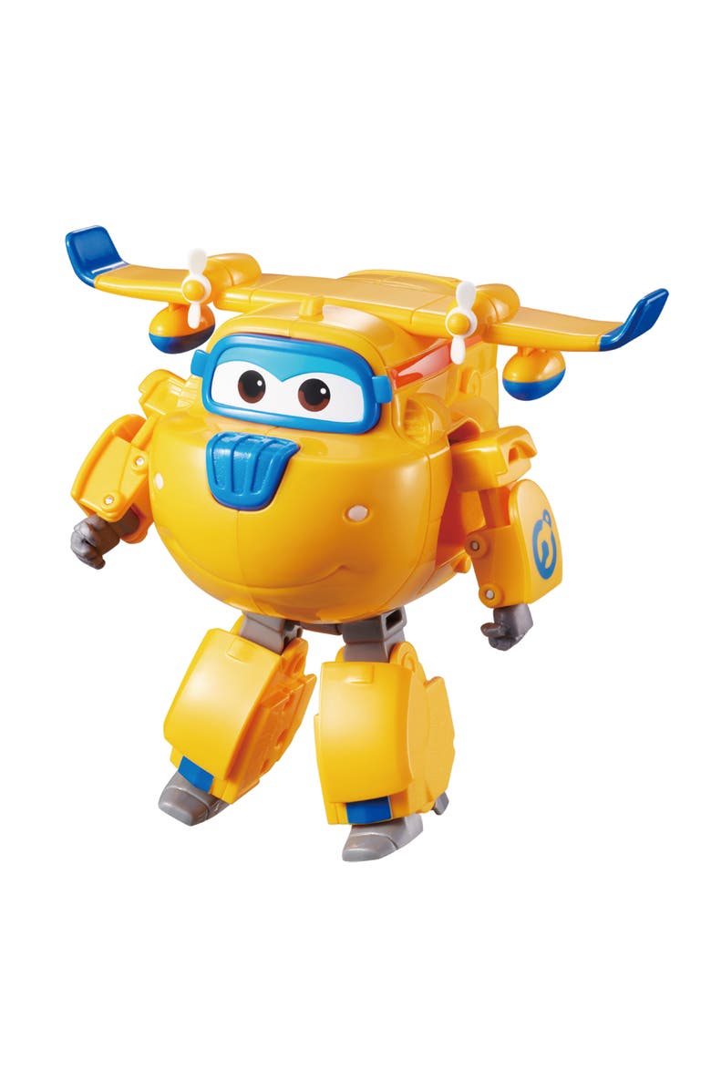 Auldey Toys North America 5 Inch Super Wings Transforming Donnie Action Figure, Main, color, 