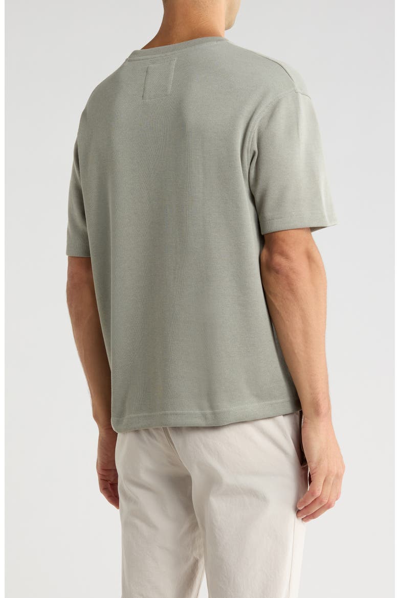 Heavyweight Cotton Blend T-Shirt, Alternate, color, WILLOW GREEN