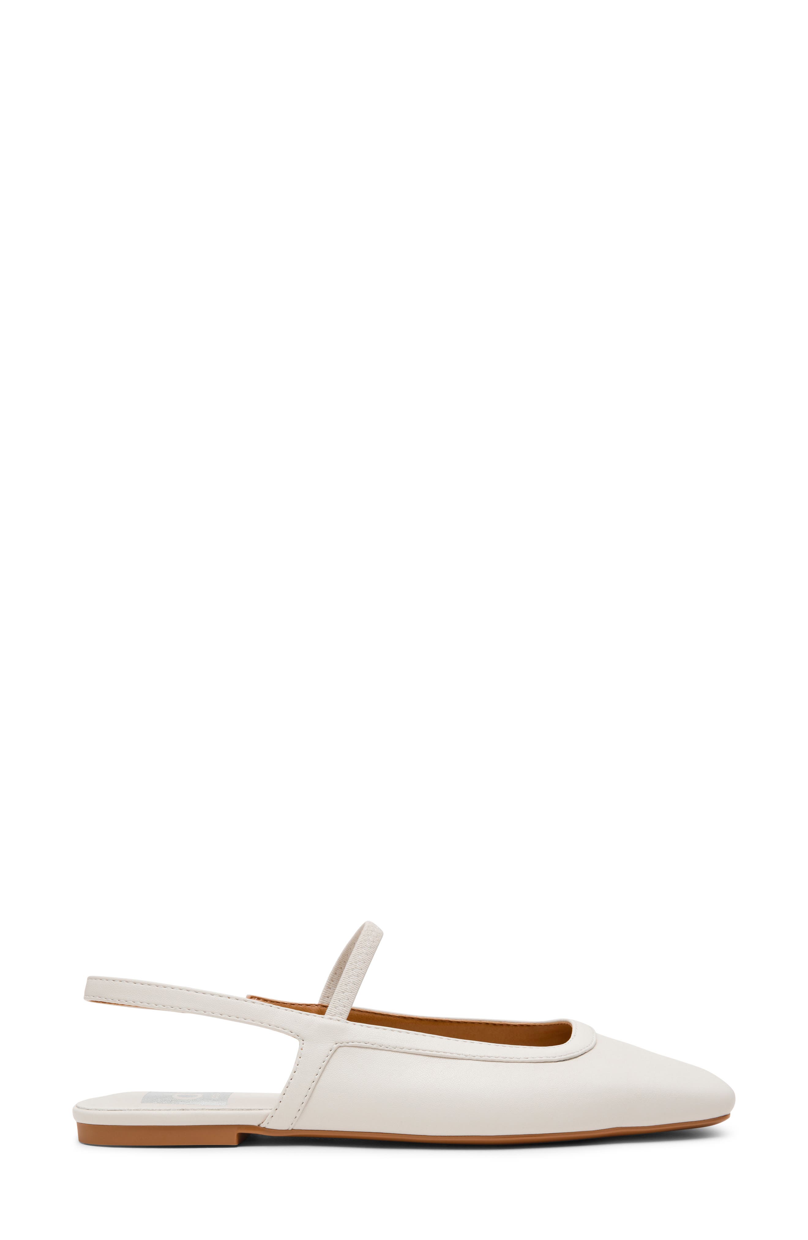 Fiera Slingback Flat, Alternate, color, OFF WHITE