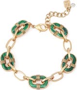 Robert Lee Morris Reversible Semiprecious Stone Bracelet