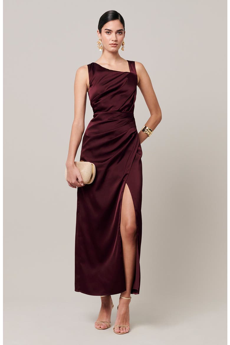 Carey Midi Dress, Main, color, Plum