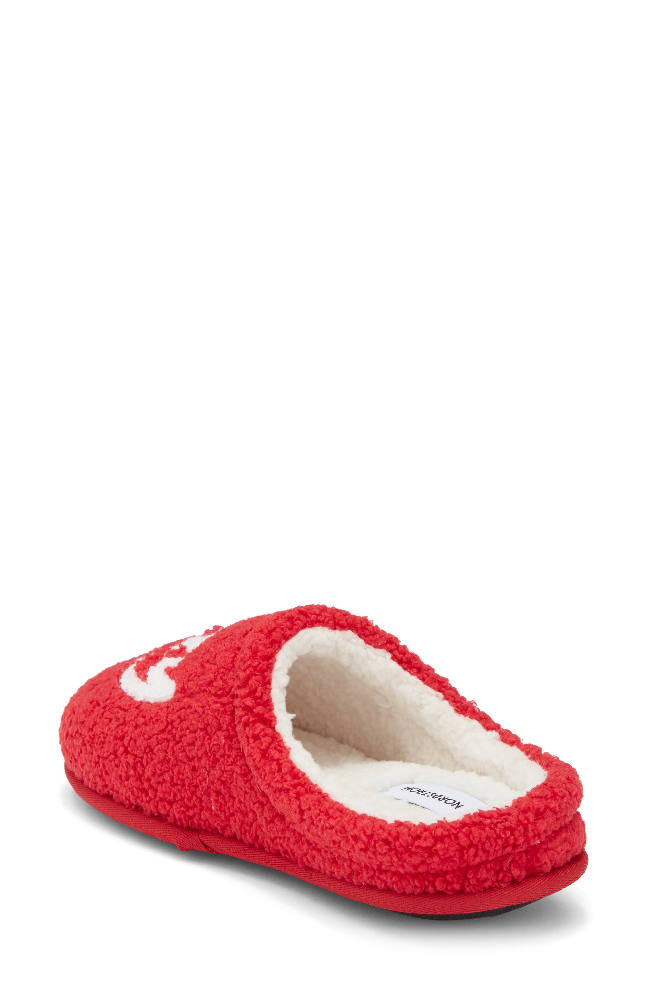 Cozy Crew Slipper, Alternate, color, RED