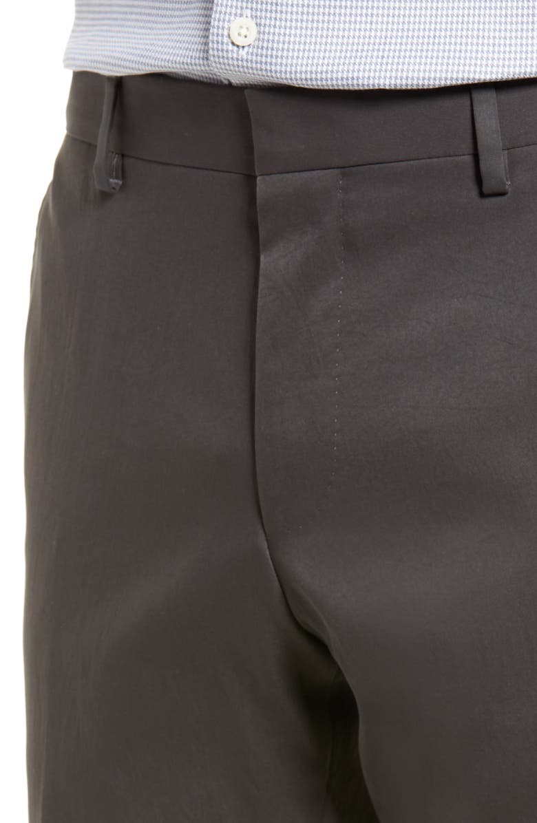 BOSS Genius Slim Fit Flat Front Dress Pants, Alternate, color,