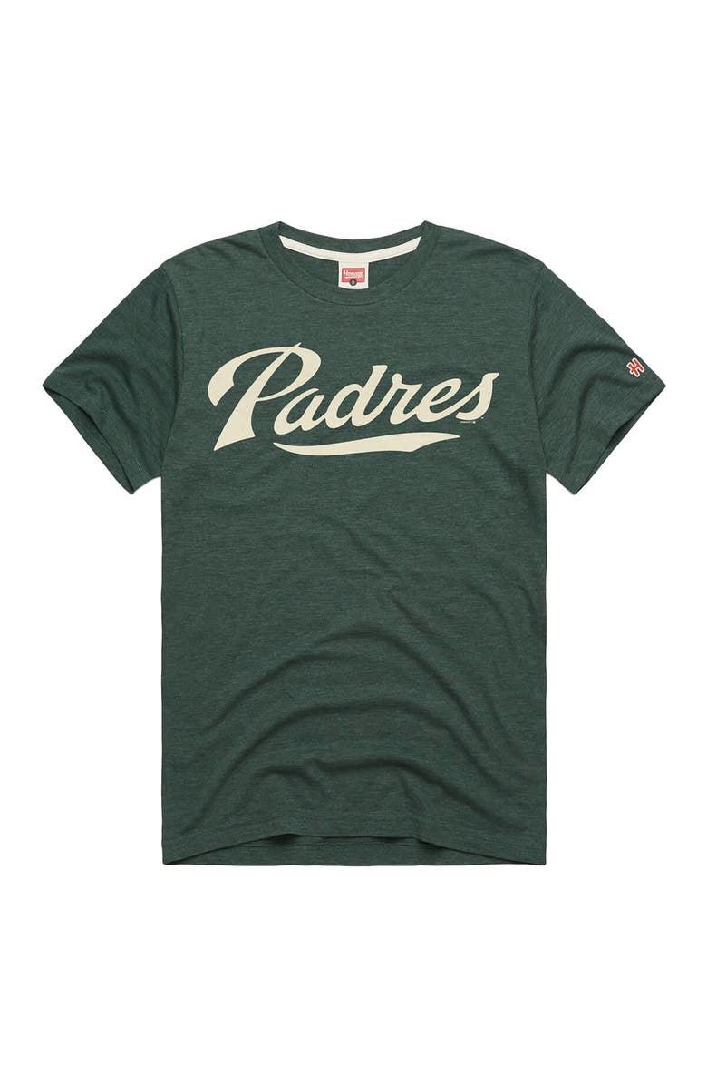 Homage Men's Homage Green San Diego Padres Hyper Local Tri-Blend T-Shirt, Alternate, color, Green