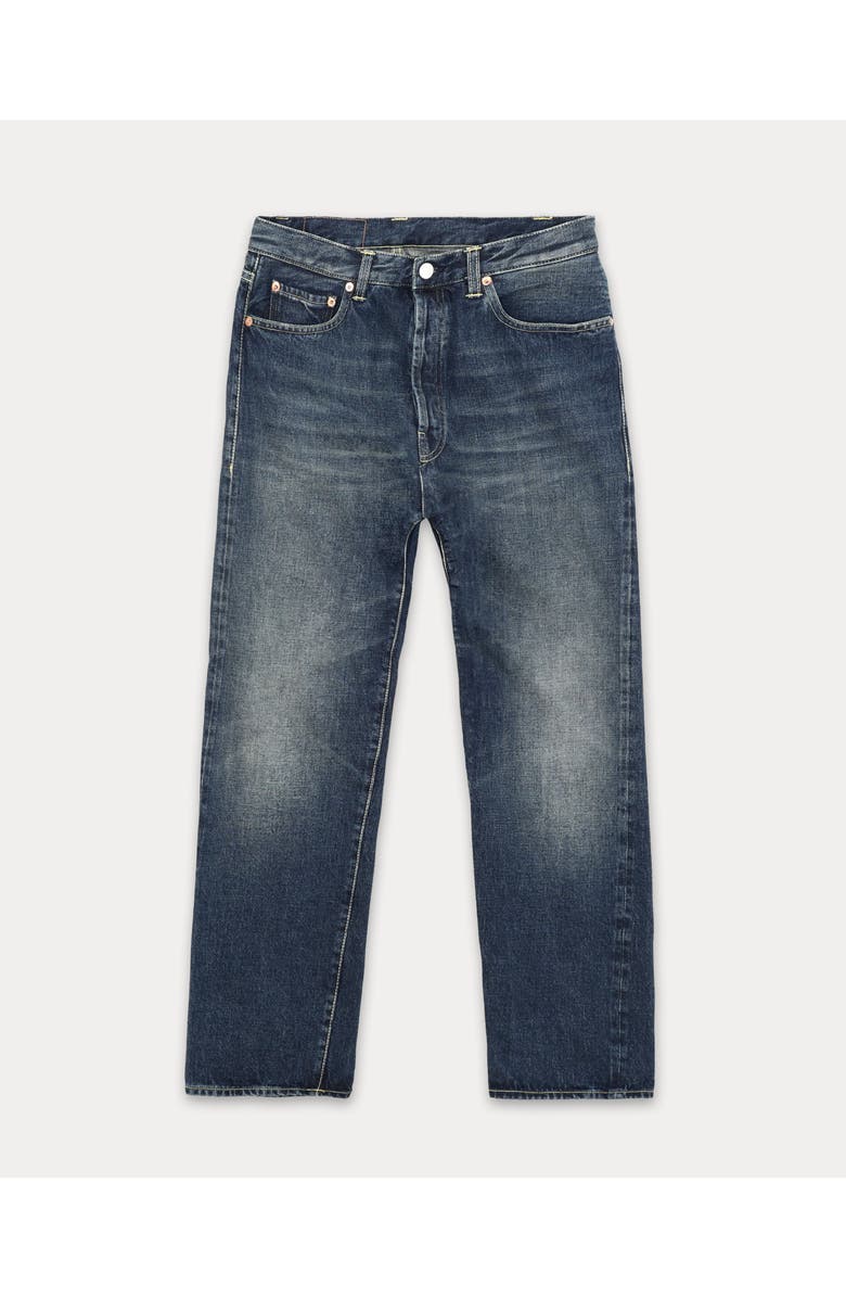 Fortela 914 Sean Five Pocket Regular Fit Denim Pants, Main, color, Stone Wash