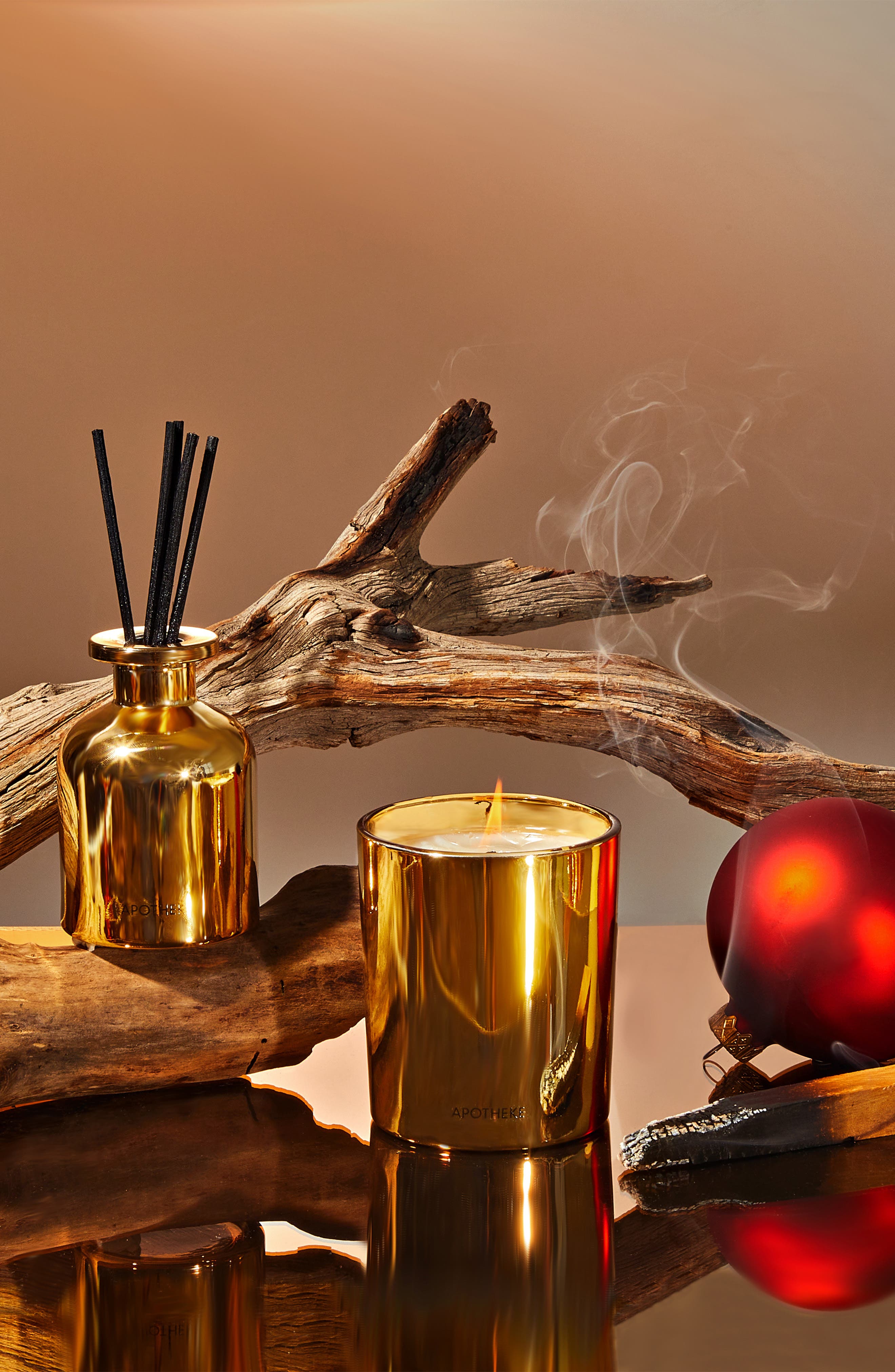APOTHEKE Mini Candle & Mini Reed Diffuser Home Fragrance Duo ...