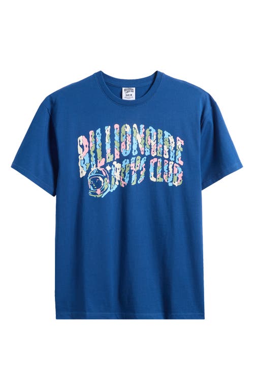 Billionaire Boys Club Curve Mix Graphic T-shirt In Blue