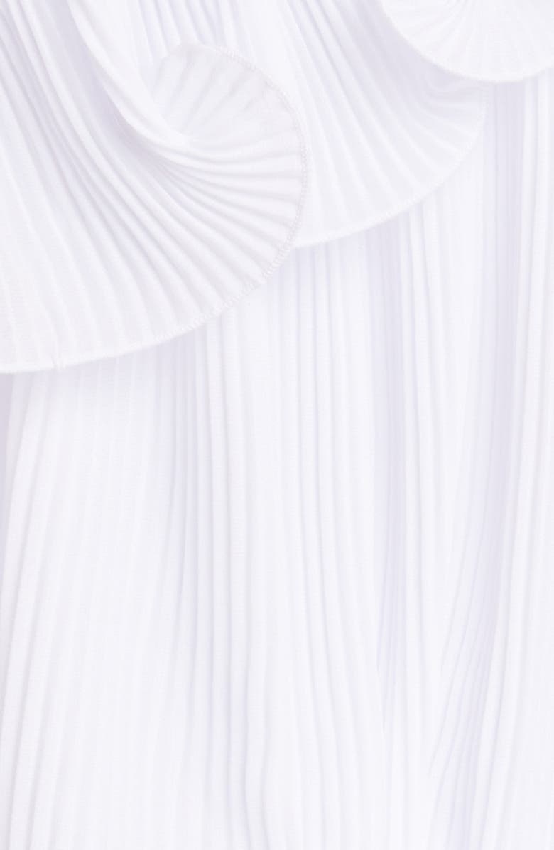 Milly Blakely Tiered Ruffle One-Shoulder Minidress, Alternate, color, 