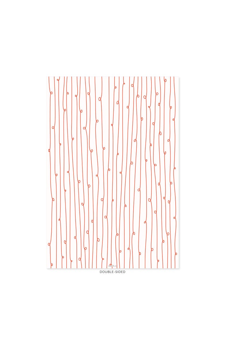 Ramus & Co Two-Sided "Elf Workshop" Heavyweight Christmas/Holiday Gift Wrap, Alternate, color, Multicolored