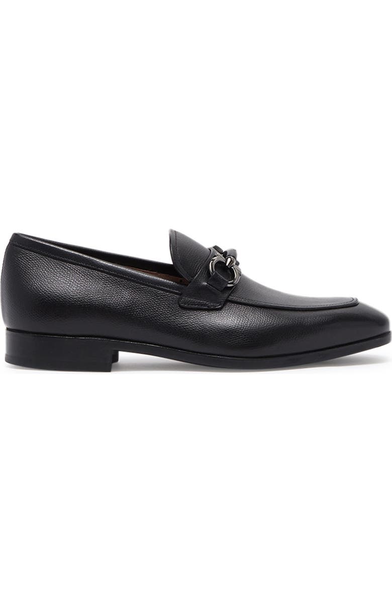 FERRAGAMO Horsebit Leather Loafer, Alternate, color,