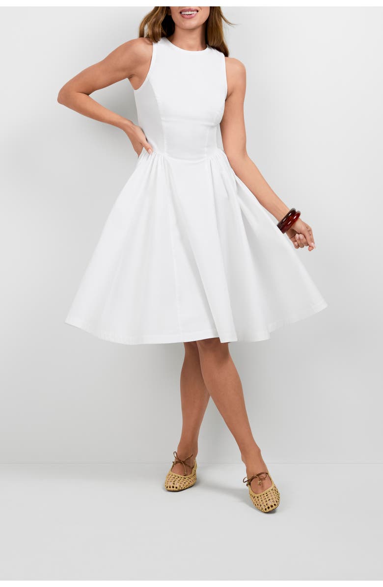 Trina Turk Lombardy Dress, Alternate, color, White