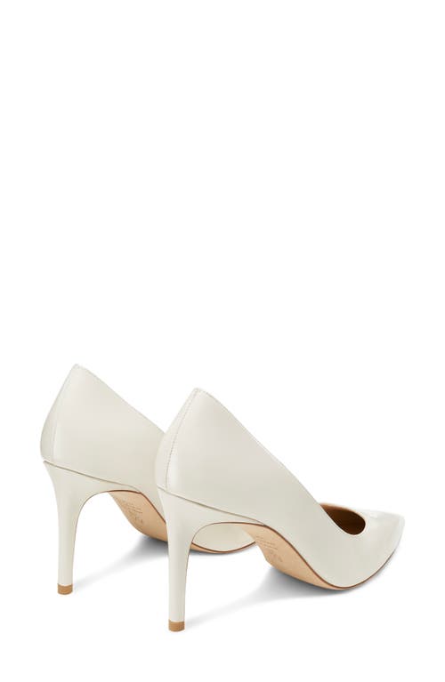 Stuart Weitzman Stuart Power 85 Pump In Cream