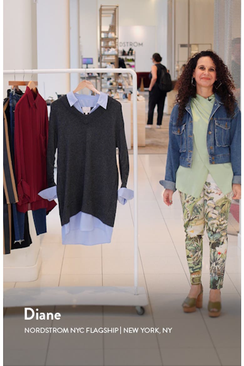 Santina Layered Long Sleeve Sweater Dress video