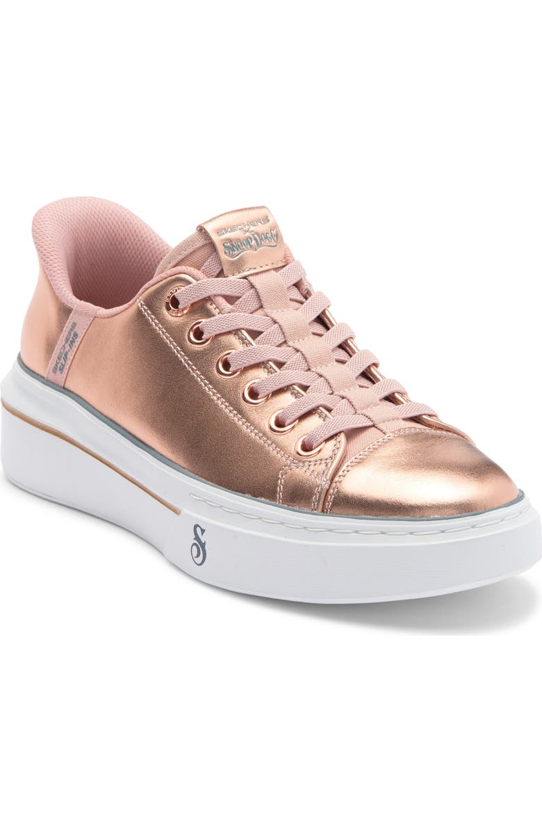 SKECHERS Slip-ins Snoop Dogg: Snoop One Sneaker, Main, color, Rose Gold
