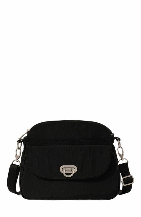 Coastal Flip Lock Crossbody Bag