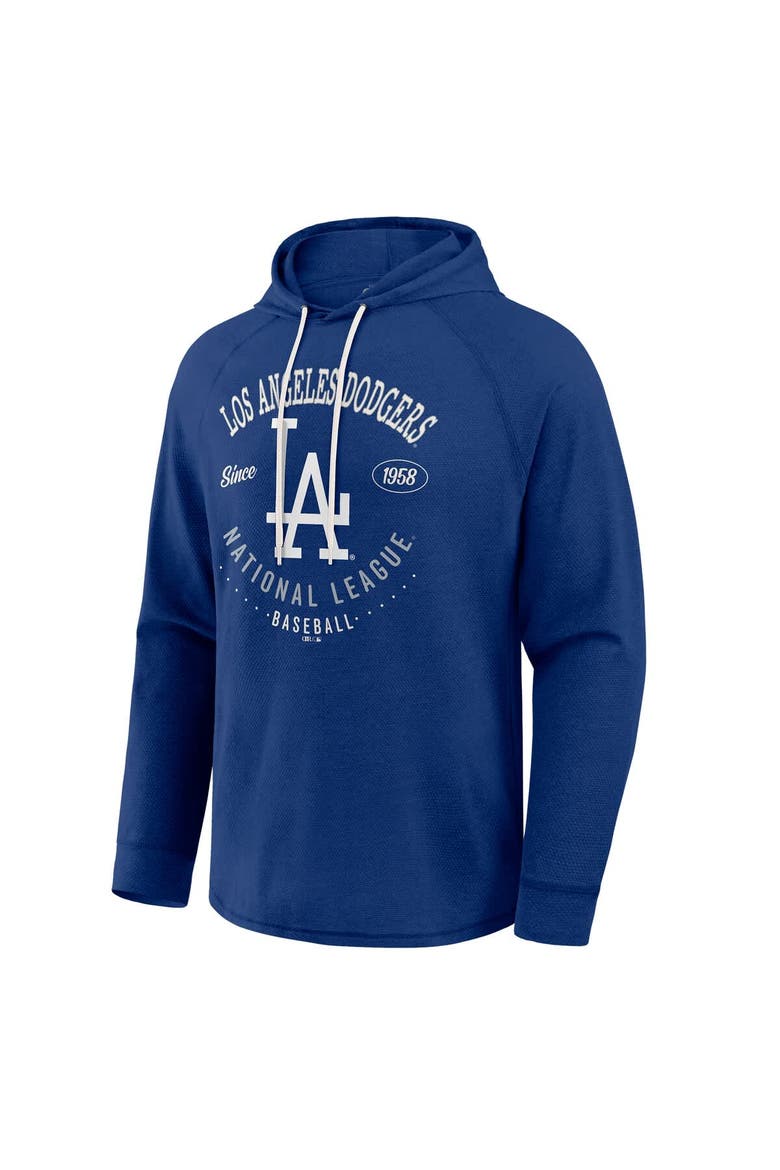 Men's Darius Rucker Collection by Fanatics  Royal Los Angeles Dodgers Raglan Hooded Long Sleeve T-Shirt, Alternate, color, Royal