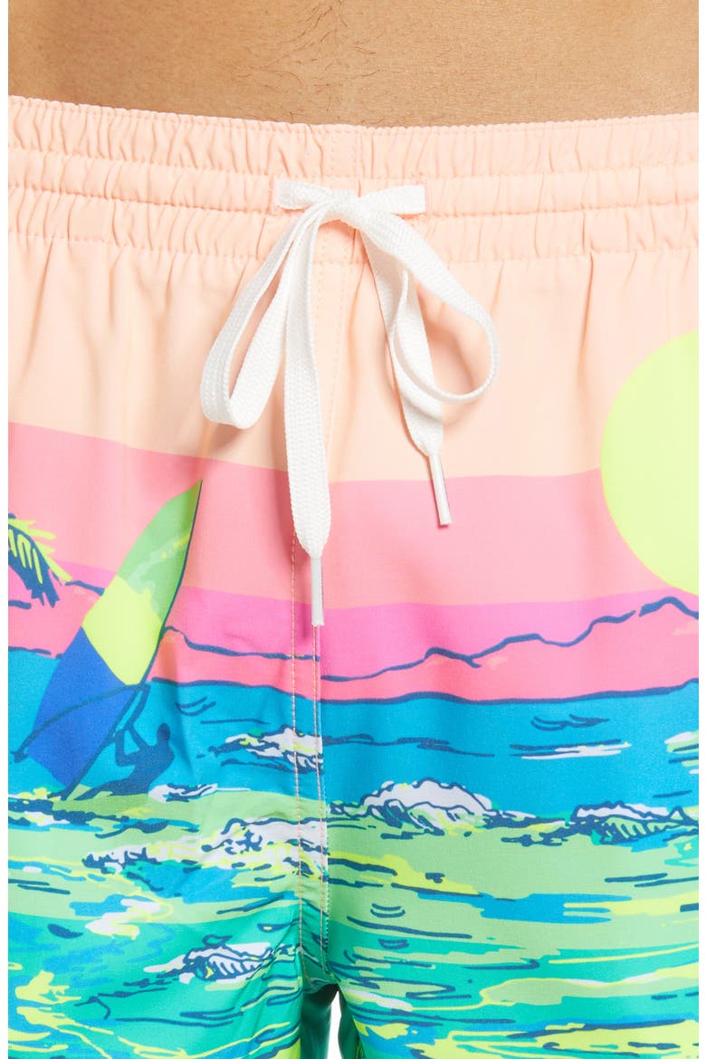 The Coastals 5.5-Inch Swim Trunks, Alternate, color, TEAL