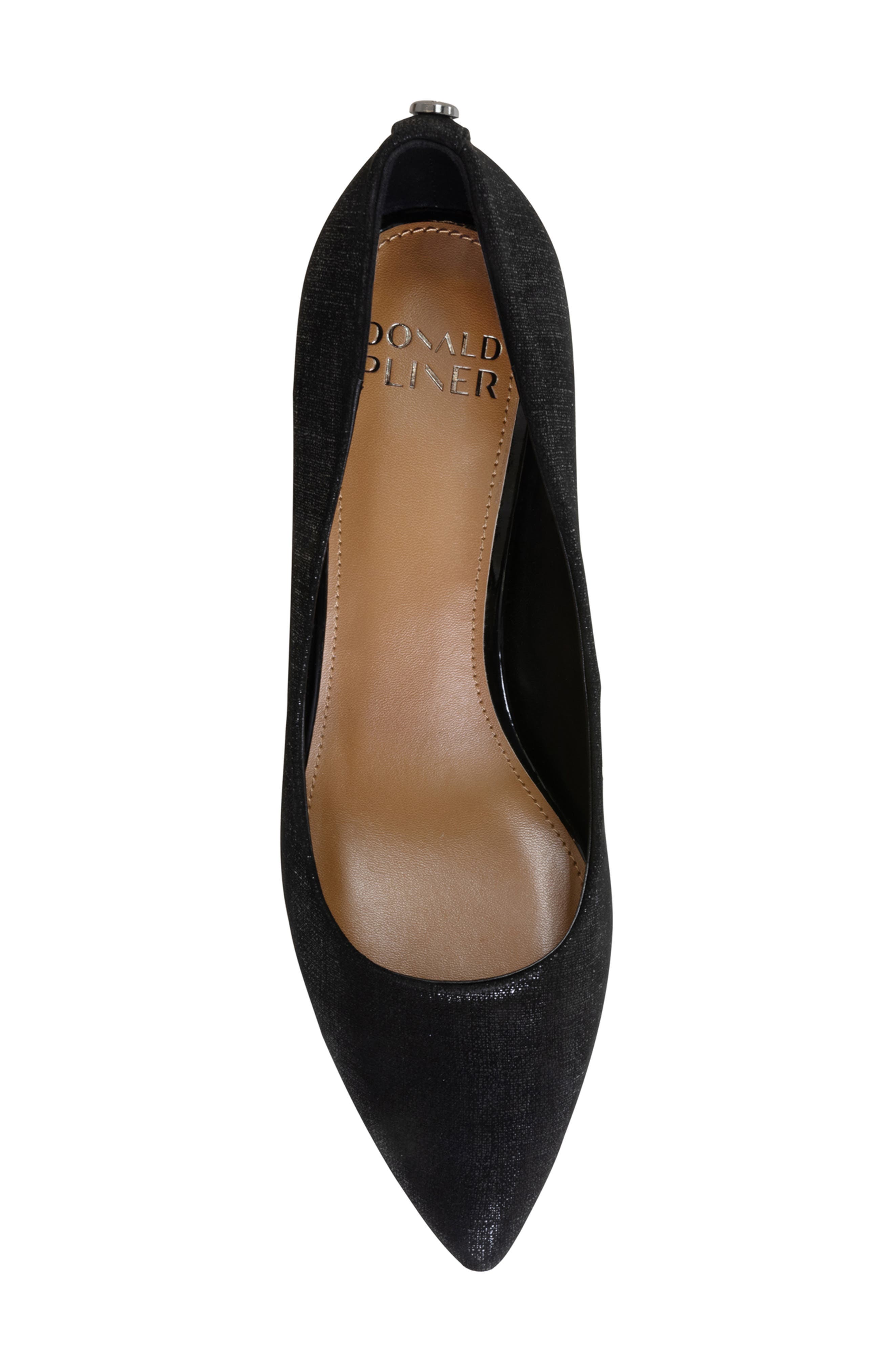 Donald Pliner Pointed Toe Block Heel Pump, Alternate, color, 