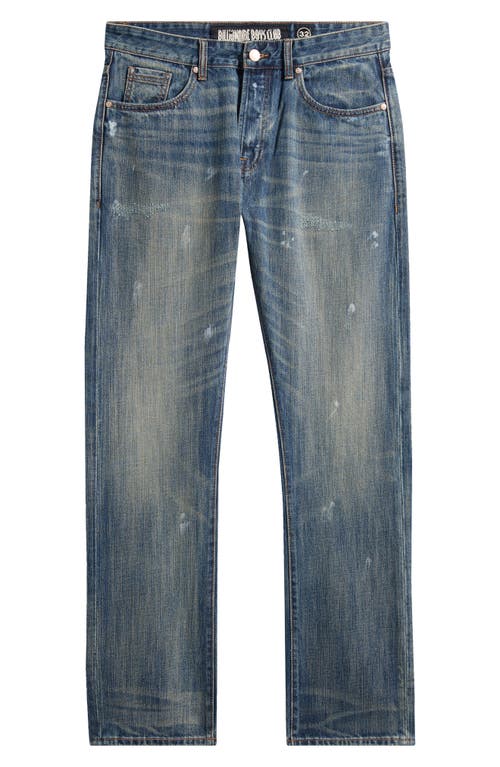 Billionaire Boys Club Bb Challenger Distressed Jeans In Blue