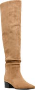 Madden Girl Elite Over the Knee Faux Leather Boot