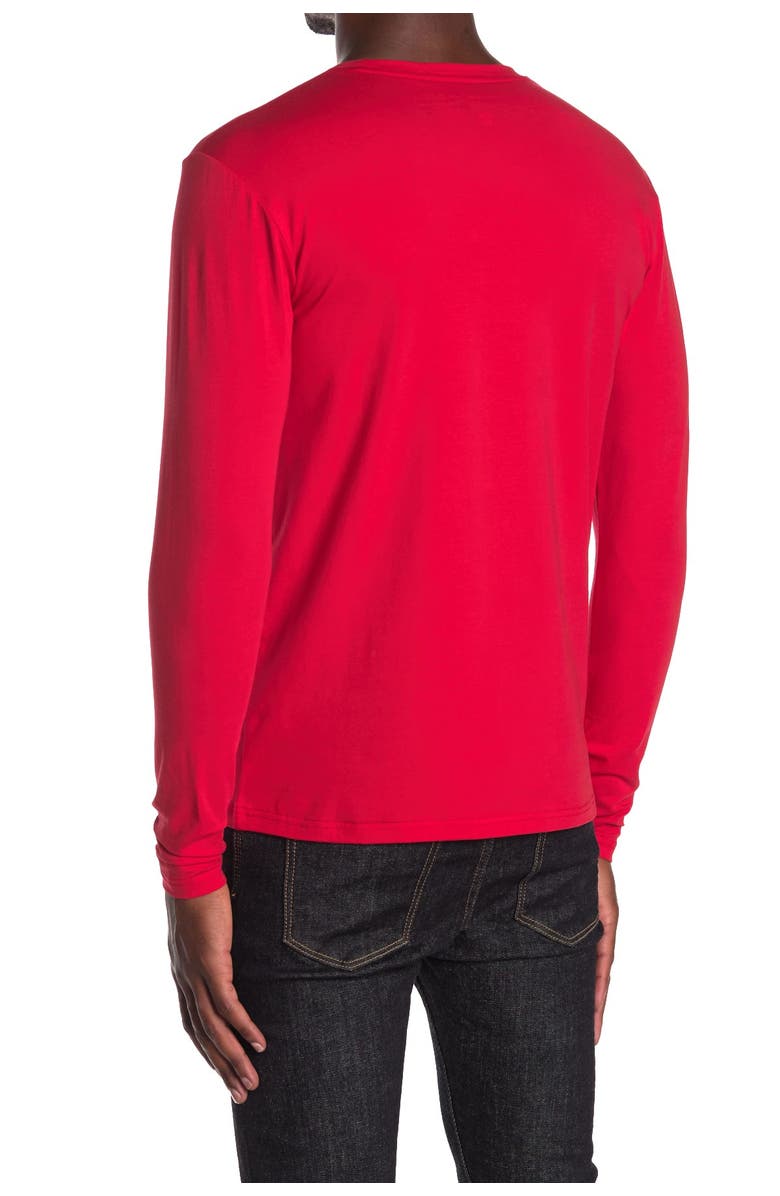 XRAY Crewneck Long Sleeve T-Shirt, Alternate, color, Racer Red