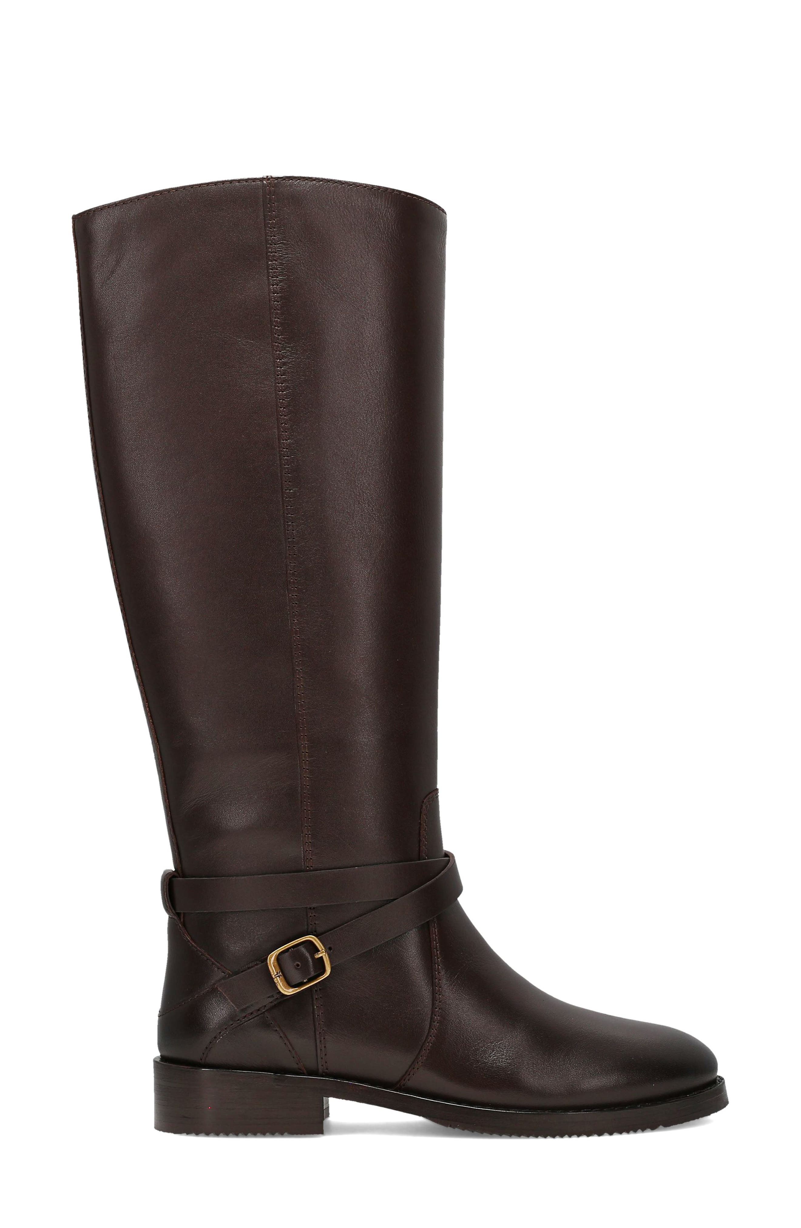 Frye Melissa Button Knee High Riding Boot, Alternate, color, 