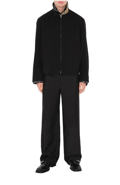 Gabardine Harrington Jacket