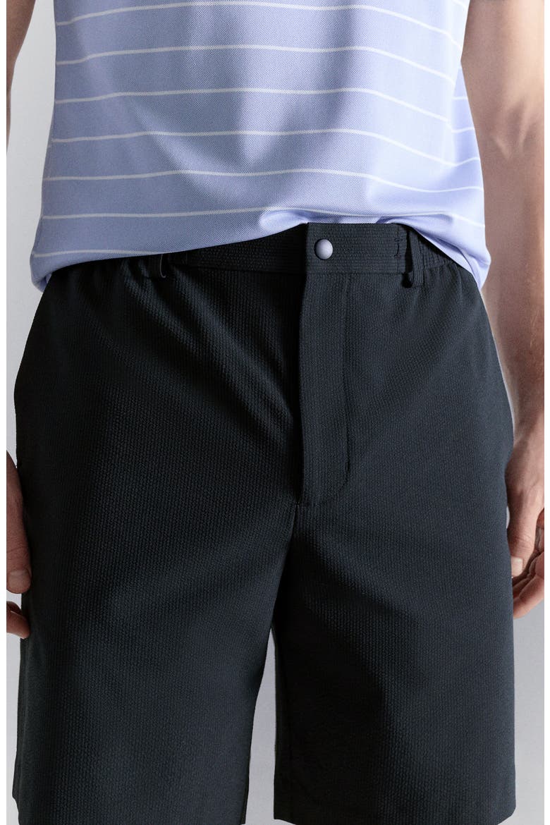 Water Repellent Comfort Stretch Shorts, Alternate, color, NAVY