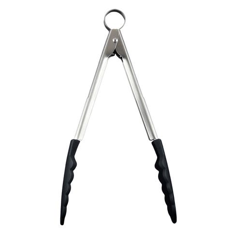 9.5 Inch Silicone Locking Tongs