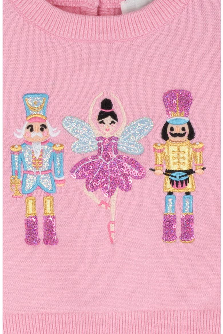 Nutcracker Tutu Sweater & Skirt Set, Alternate, color, PINK