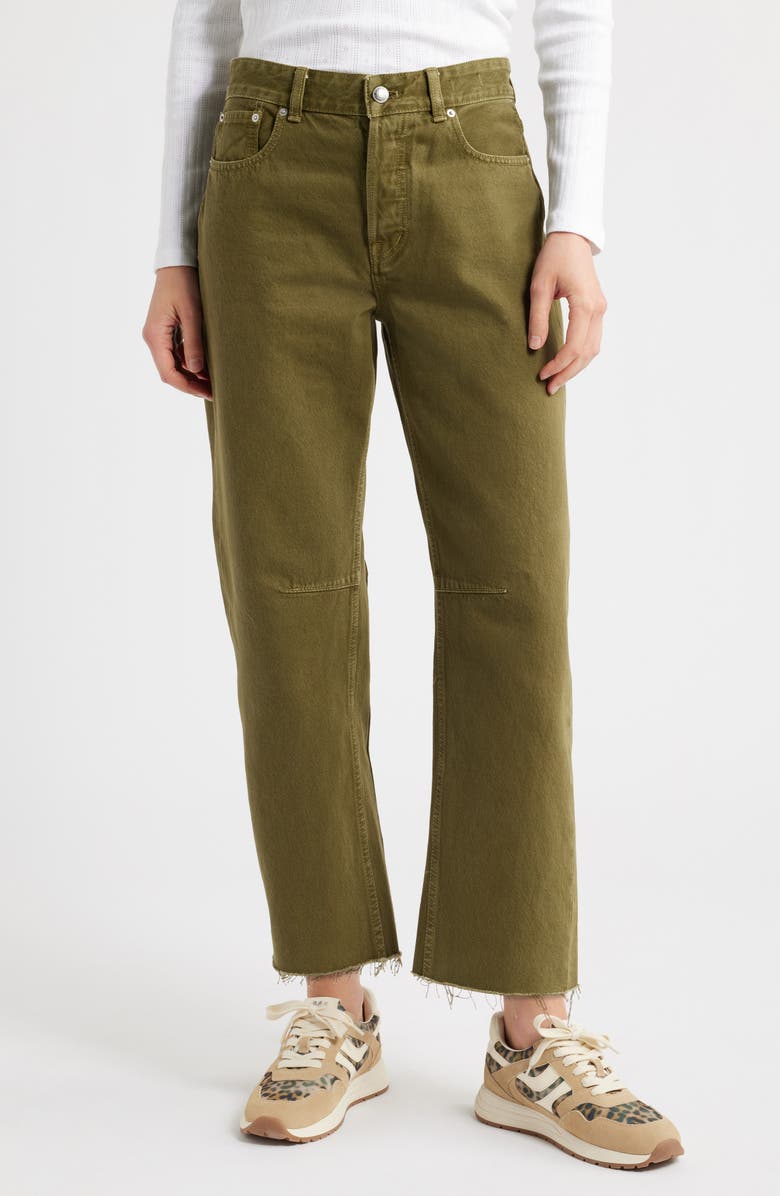 Darted Barrel Jeans