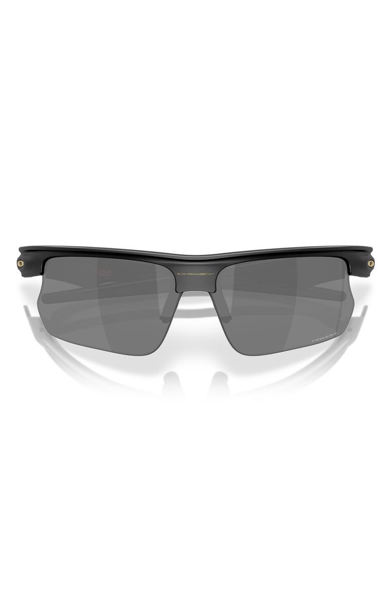 Oakley Bisphera 68mm Prizm<sup>™</sup> Gradient Oversize Rectangular Sunglasses, Alternate, color, Matte Black / Prizm Black
