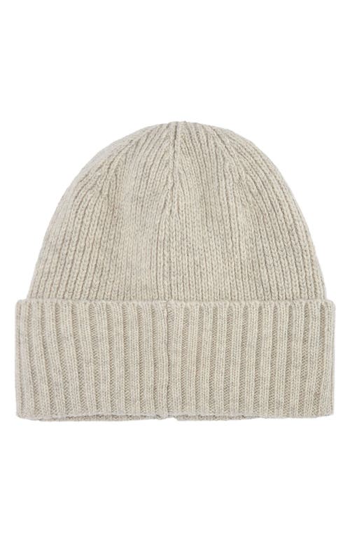 Barbour Carlton Wool Blend Beanie In Neutral