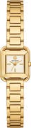Tory Burch The Small Kira Square Bracelet Watch, 18mm x 18mm