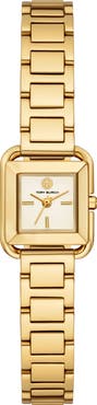 Tory Burch The Small Kira Square Bracelet Watch, 18mm x 18mm