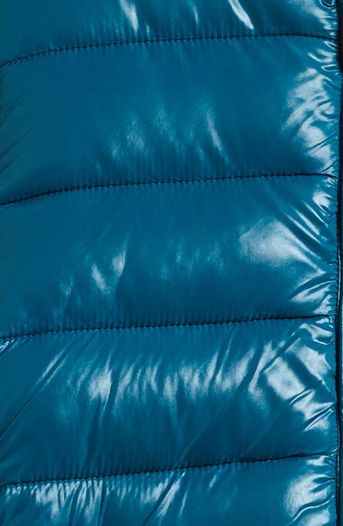 Save The Duck Kids' Gavin Hooded Puffer Jacket In Blue