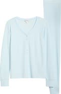 Nordstrom Cotton Blend Waffle Thermal Pajamas