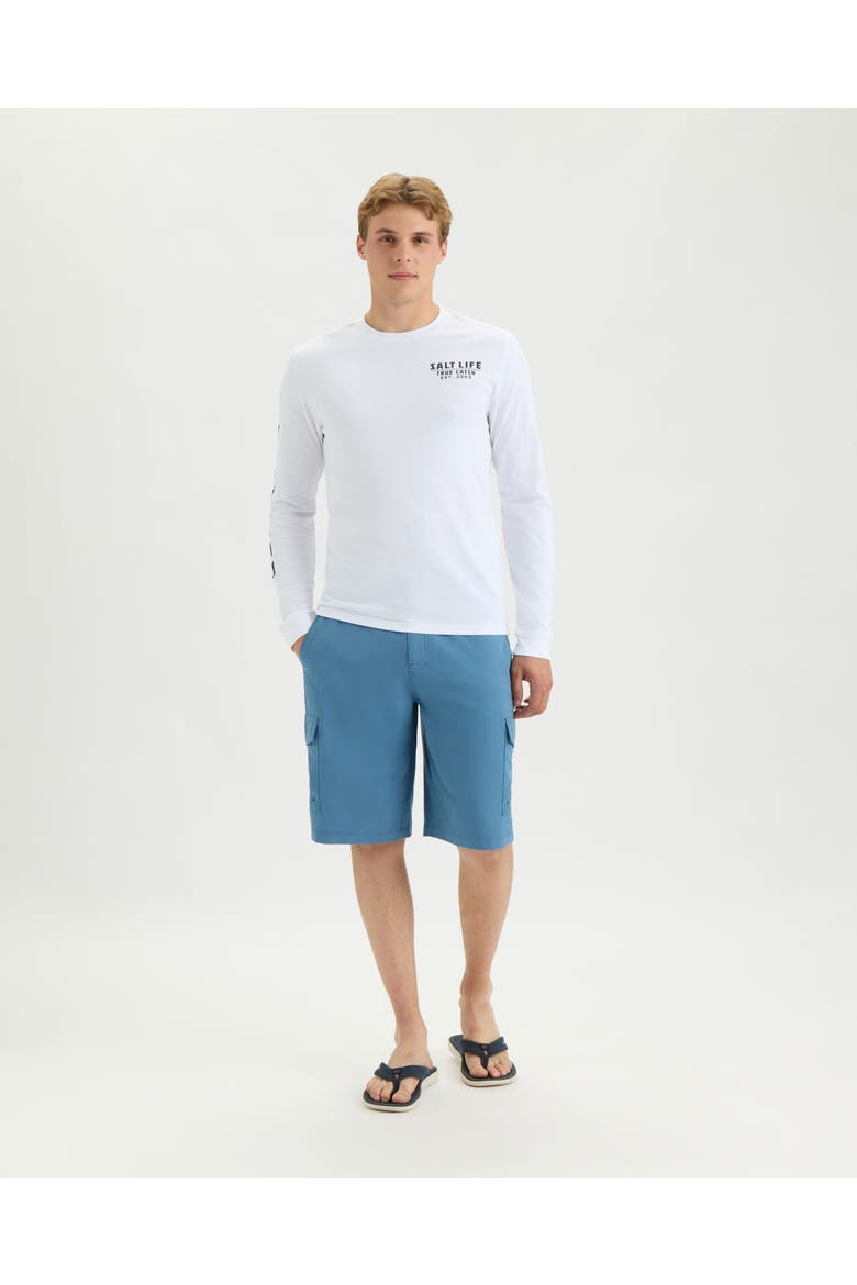 Catch and Retrieve Long Sleeve Tee, Alternate, color, WHITE