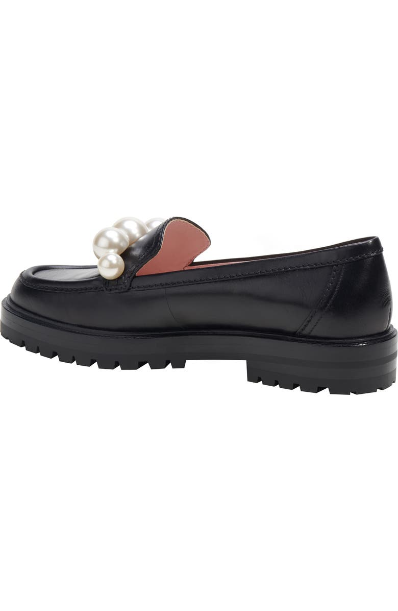 Kate Spade New York posh imitation pearl loafer, Alternate, color,