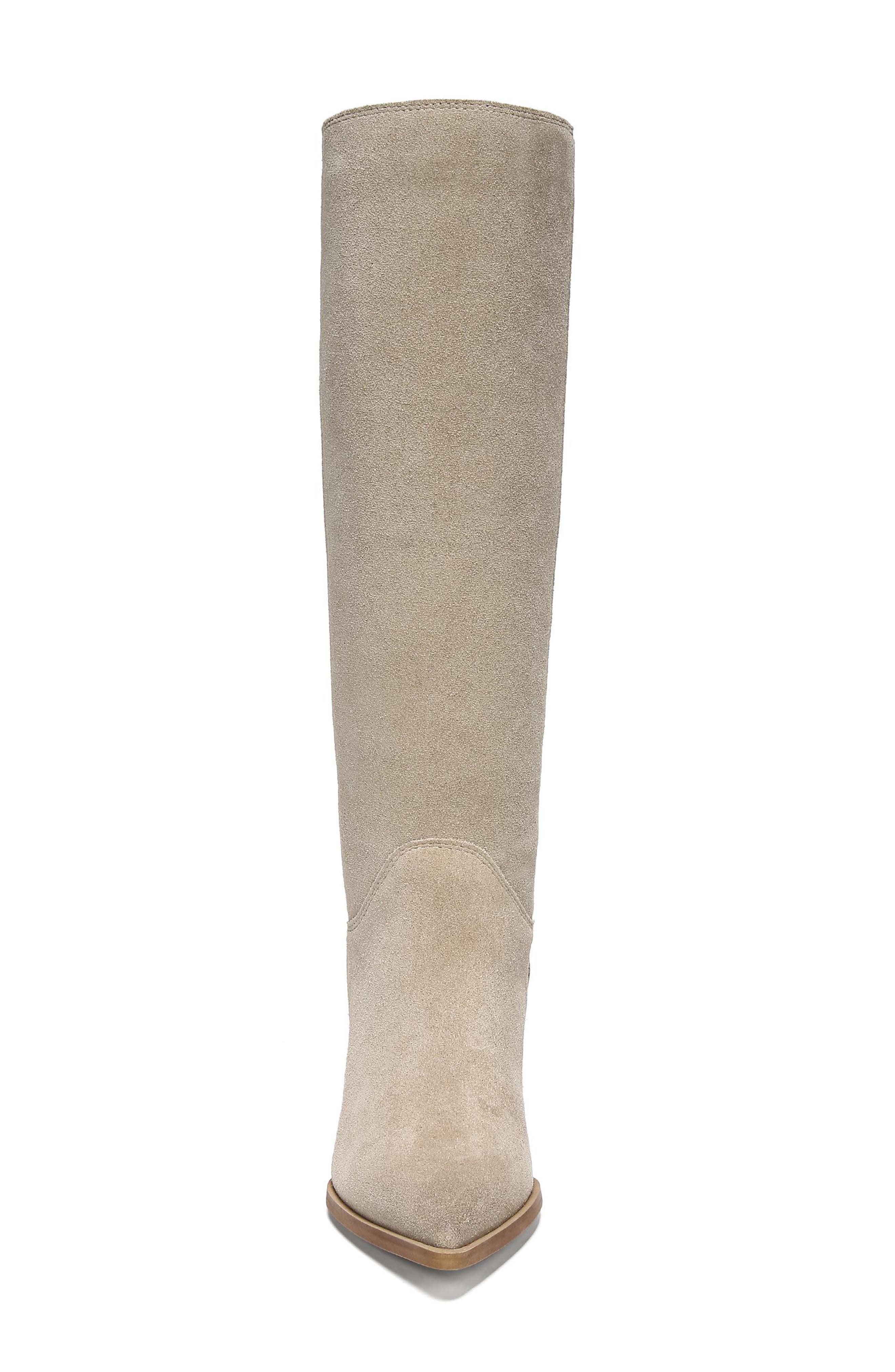 Rowena Knee High Boot, Alternate, color, WARM TAUPE SUEDE
