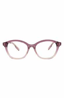 McQueen 51mm Round Optical Glasses