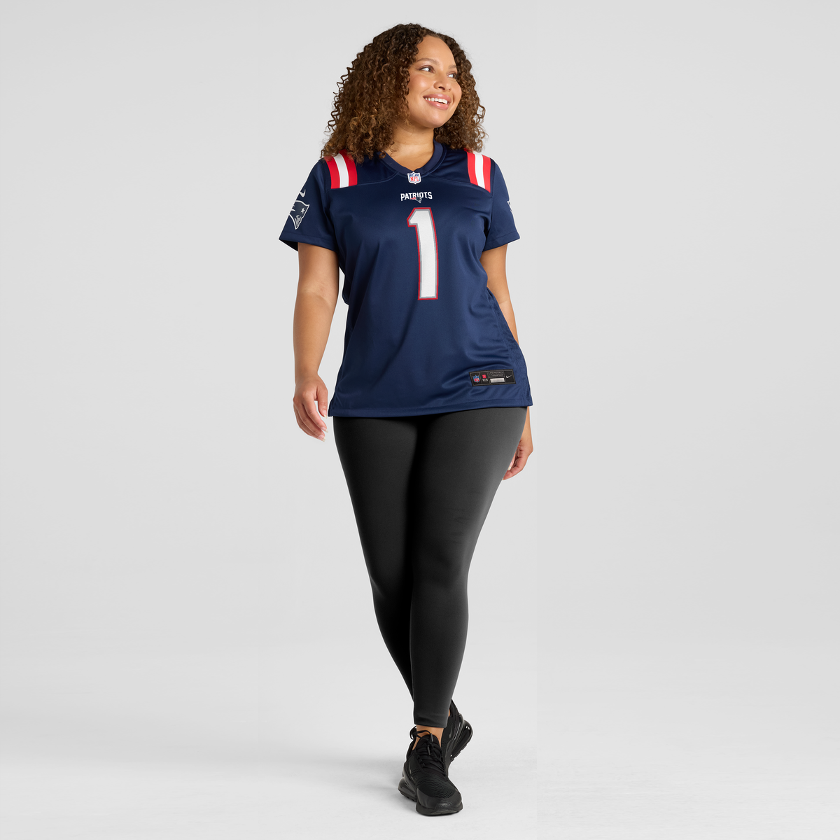 Nike Women's Nike A.J. Brown Navy New England Patriots Game Jersey ...