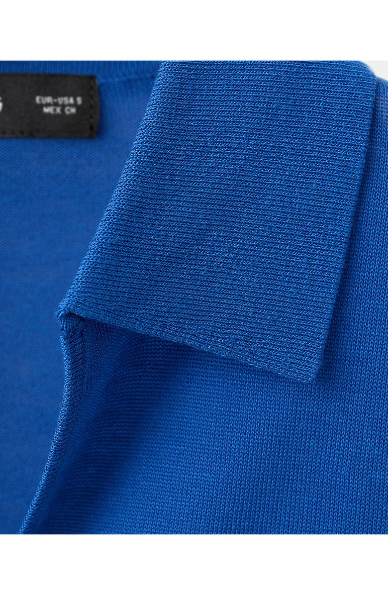 MANGO Fine Knit Polo, Alternate, color, 