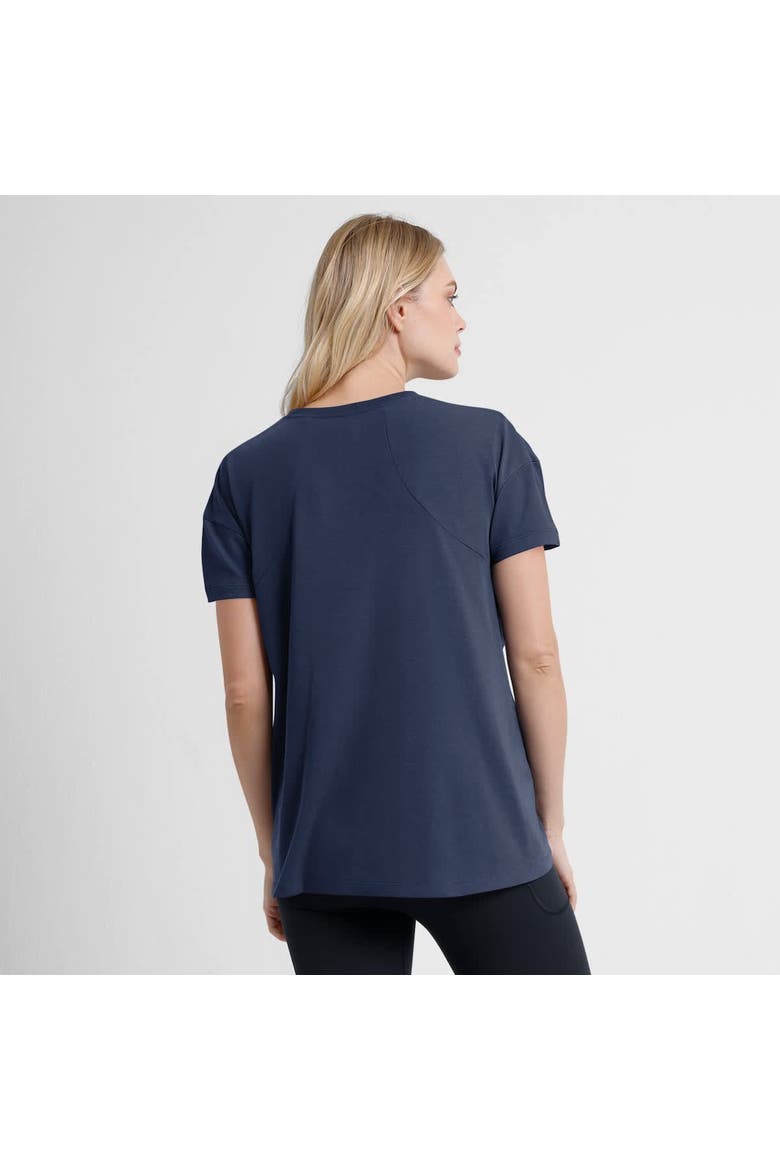 Women's Nike Navy Houston Astros 2025 City Connect Flowy Fashion Tri-Blend Performance T-Shirt, Alternate, color, Navy