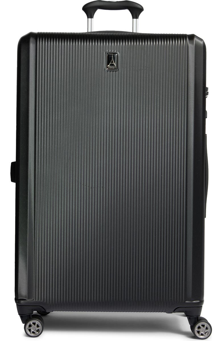 TRAVELPRO WAB 6 Large Check-In Expandable Hardside Spinner Suitcase, Main, color, Black