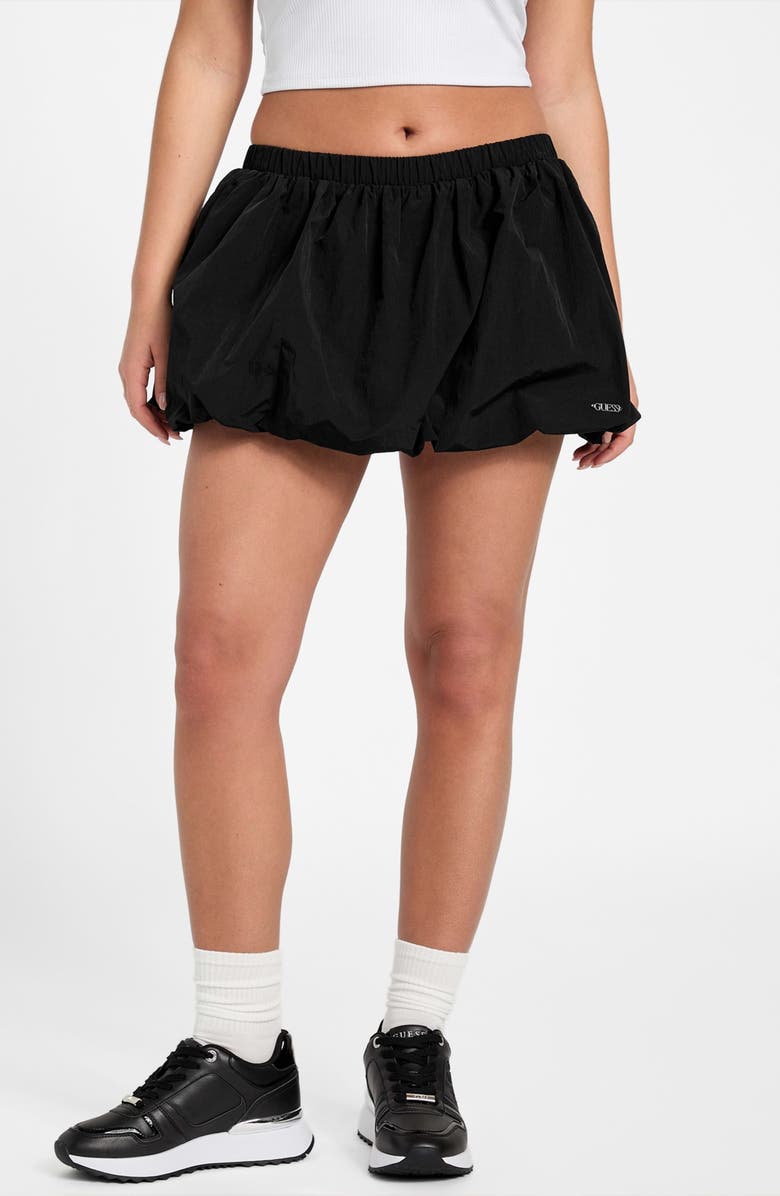 GUESS Nina Balloon Hem Miniskort, Alternate, color, 