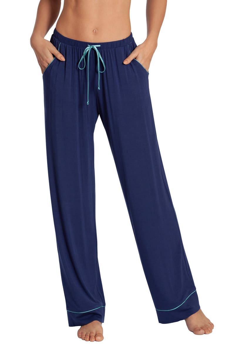 Kauai Pajama Pants, Main, color, NAVY