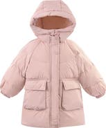 Mimi Tutu Heart-Quilted Puffer Jacket
