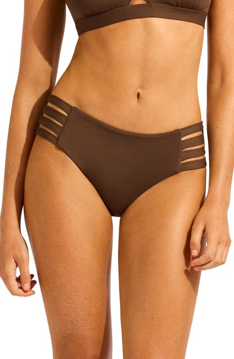 Collective Multi Strap Hipster Bikini Bottoms